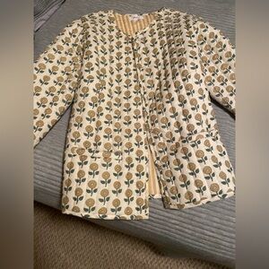 Floral Patterned Women's Jacket